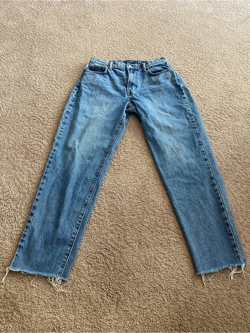 Lucky Brand Straight-Leg Mom Jeans
